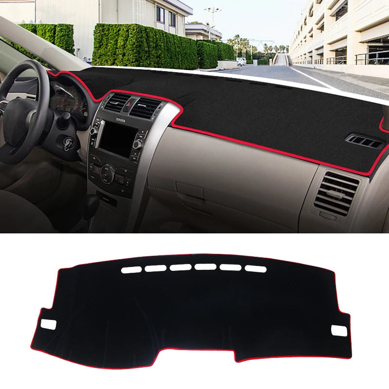 Car Dashboard Cover Dash Anti-UV Mat For Toyota Corolla E180 E150 2006-2018 detail view