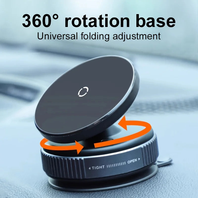 360° Magsafe Car Phone Holder Mount | Magnetic Phone Stand for Tesla iPhone Android