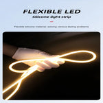 After Trunk Light for Tesla Model Y 2020-2025 | Bright LED Silicone Lamp with Magnetic close-up view