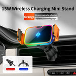 2026 NEW Style Magnetic Stand Wireless Car Charger MacSafe Car Phone Holder Fast Charging Station for iPhone15 14 13 12 Pro Max