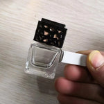 Bottled Car Perfume Diffuser - Metal Clip Container + Aromatherapy Machine, Practical Auto Air Freshener