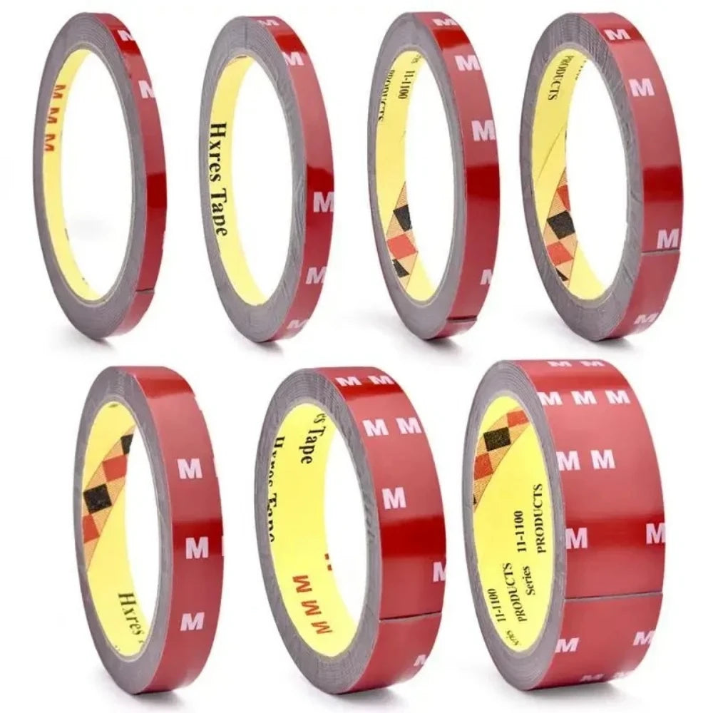 3-meters strong double sided acrylic foam mounting tape high temperature resistant for car emblem ho