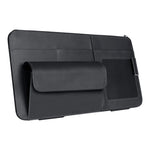 Car Sun Visor Organizer with Glasses Holder, Card & Pen Pockets