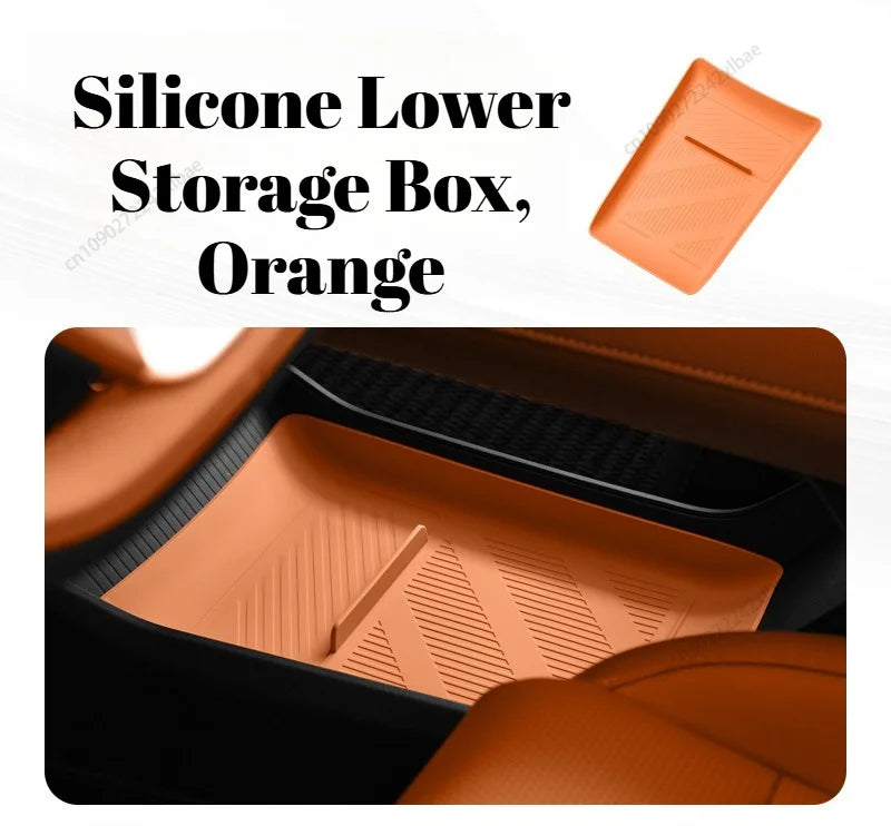 Automotive Interior Wireless Charging Pad Central Control Storage Sundries Box Cup Holder Accessories For Deepal S05 2026 2025