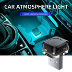 1/2X Car USB Mini LED Interior Atmosphere Light Plug Play Universal Auto LED Lighting alternate view
