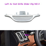 W223 Car Interior Left Right Middle Rear Pillar B AC Vent Grille Air Conditioning Outlet Grille Slider Clip For Benz S Class
