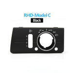 LHD RHD Front Dashboard Headlight Lamp Switch Cover Trim Replacement For Mercedes Benz W211 E Class 320 350 550 2003-2008