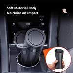 Car Trash Bin Cup-Shaped Garbage Can Organizer close-up view