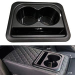 Car ABS Cup Holder Auto Armrest Box Cushion Pad Center Console Storage Box Rear Seat Cup New Cup Holder