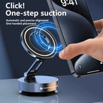 Magnetic Phone Holder Foldable | 360° Adjustable Vacuum Car Mount lifestyle view