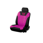 Car Seat Cover Full Set, Universal Butterfly Pattern Embroidery Auto Seat Set additional angle