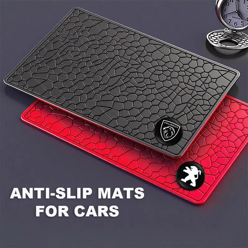 Dashboard Anti Slip Mat for Peugeot Models | Soft Silicone Car Pad