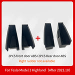 Tesla Model Y Juniper Model 3 Highland Door Storage Box | Armrest Phone Container Orga close-up view