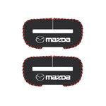 2Pcs Car Seat Belt Buckle Protector Cover for Mazda Models | Suede Accessories lifestyle view