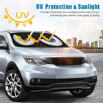 Devil's Eyes 70x150cm Cartoon Car SunShade Windscreen Front Window Visor | Solar Prote close-up view