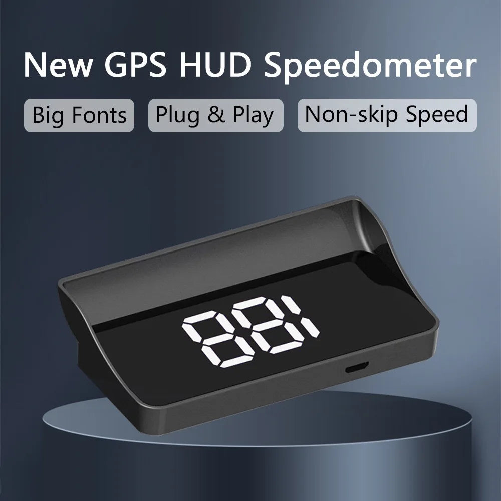 Universal Car Speedometer HUD GPS Head-Up Display | Windshield Speed Projection for V lifestyle view