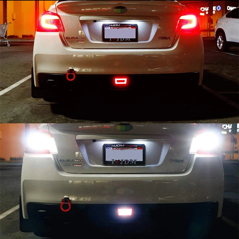 For Subaru Impreza WRX/STI or Crosstrek 3-In-1 Full LED Rear Fog Light Function as additional angle