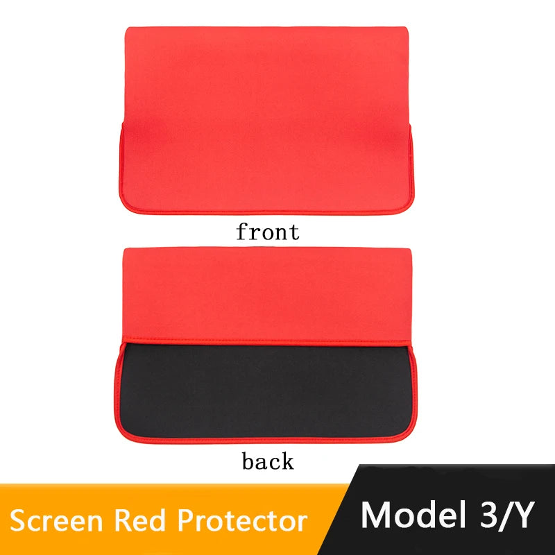 Tesla Model 3 Y Sunshade Screen Protector | Waterproof Fabric Navigation Cover alternate view