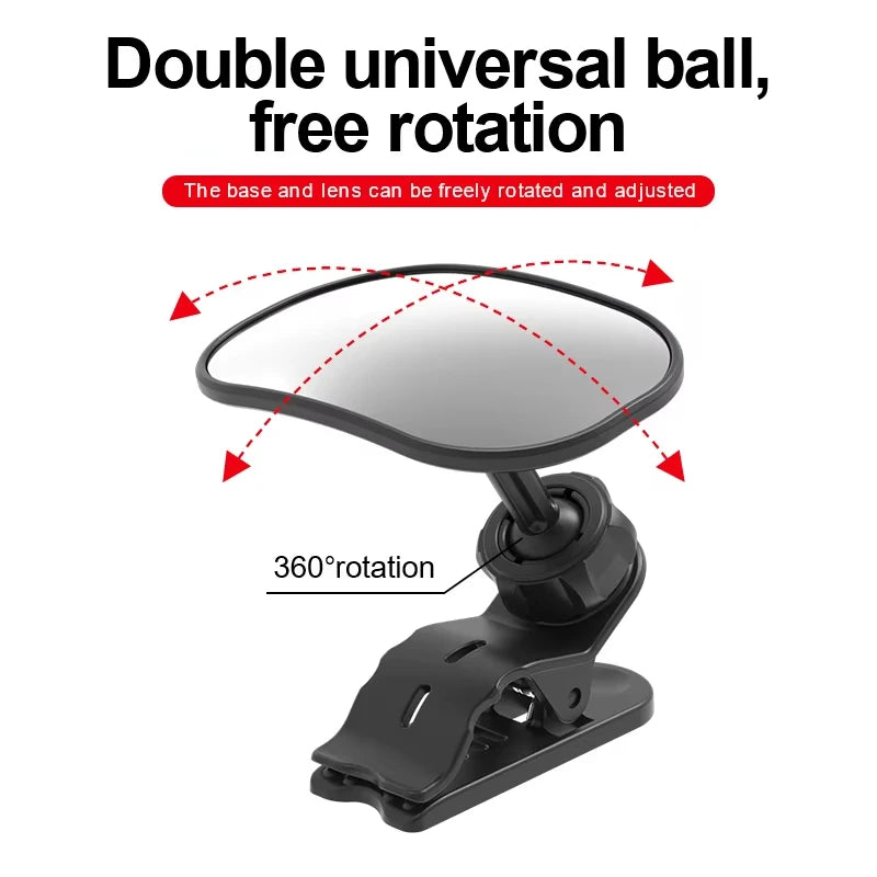New Car Rearview Mirror Wide View Safety Mirror For Windshield Infant Car Seats Clear lifestyle view
