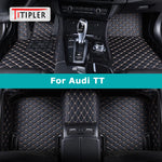 TITIPLER Custom Car Floor Mats For Audi TT Auto Carpets Foot Coche Accessorie