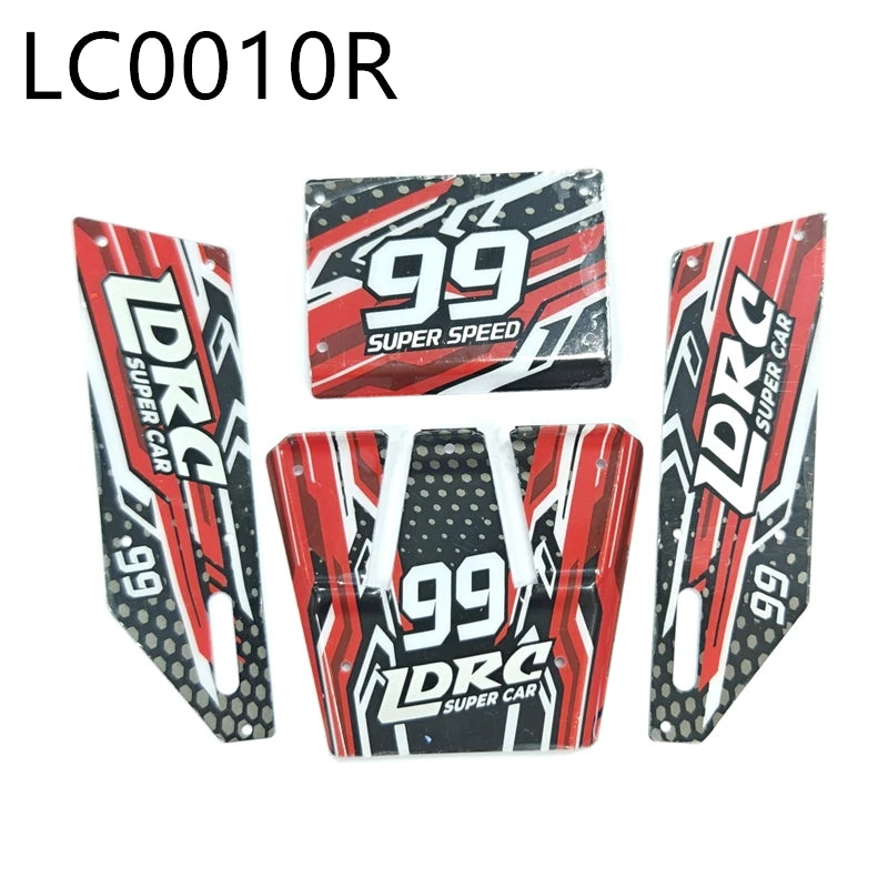 1/18 LDRC LD18401 LD18499 Modified Accessories Receiver Tire Motor Gearbox Servo Ge additional angle