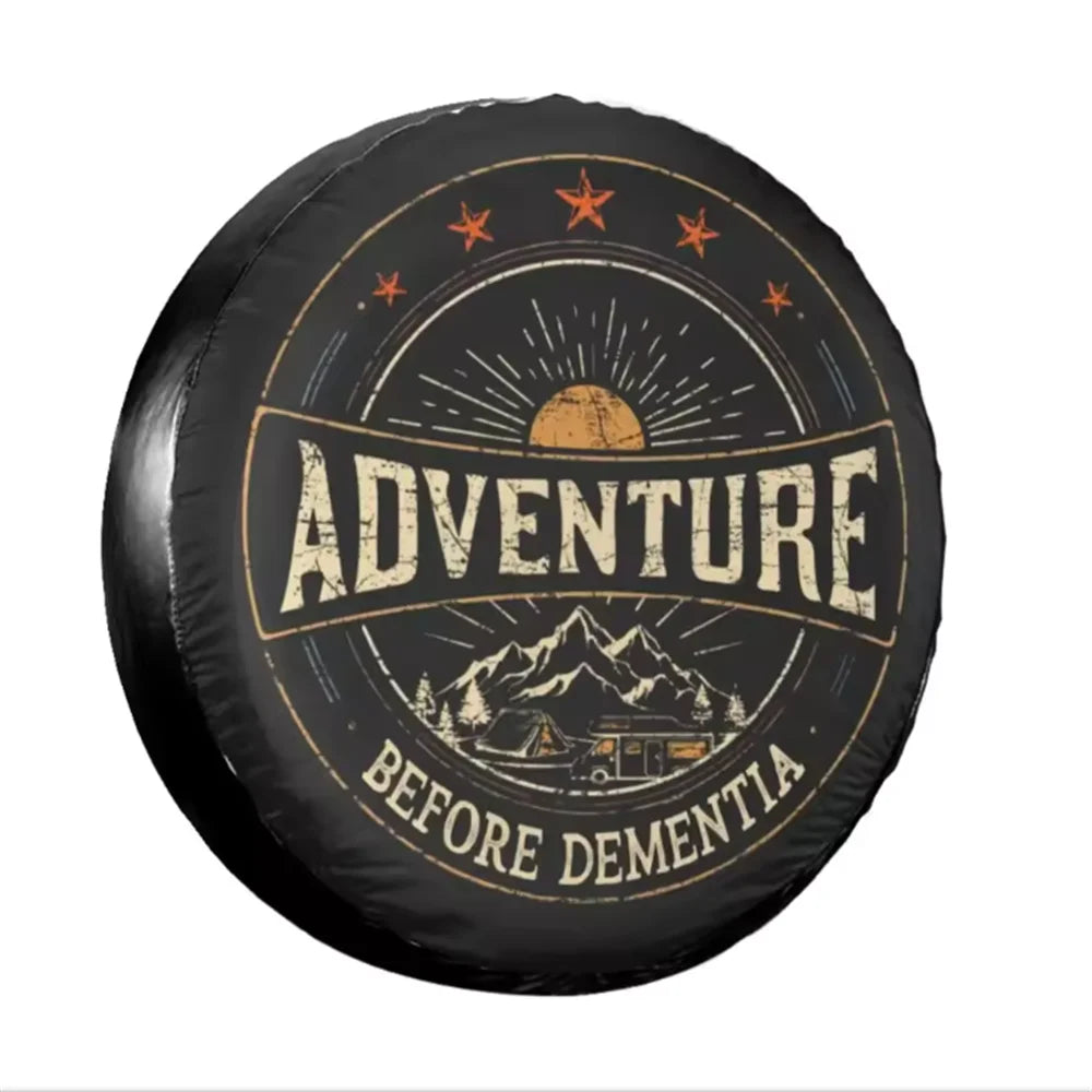 Custom Spare Tire Cover for SUV Truck Jeep | Mountain River PVC 13-18 Inch alternate view