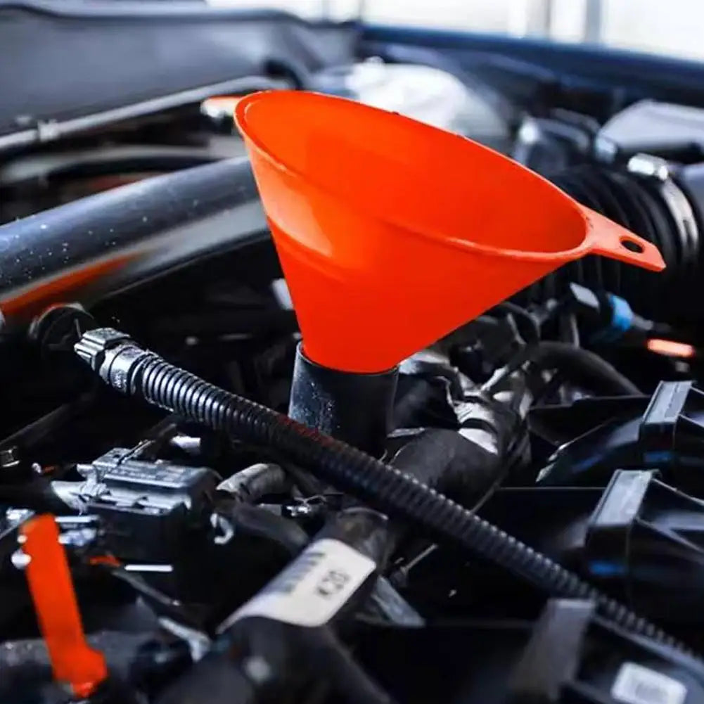 4 Sizes Car Plastic Funnels Refueling Liquid Funnels Tools Oil Filling Equipment Car alternate view