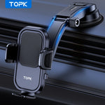 TOPK Universal Car Phone Holder 360° Rotation Cell Phone Mount for Air Vent & Dashboard detail view