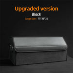 Car Trunk Organizer – Large Capacity Suede Foldable Storage Box (3 Sizes, 10 Colors) detail view