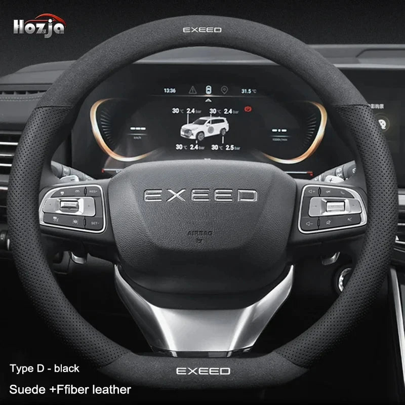 For Chery Exeed TXL TX VX LX RX ET ES C-DM EX-7 Car Steering Wheel Cover Automobile interior Accesso
