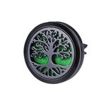 Refillable Car Air Freshener Clip | Stainless Steel Vent Diffuser Locket detail view