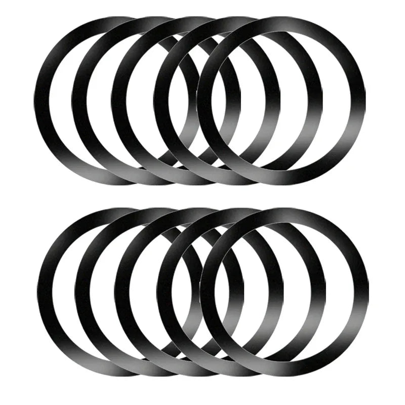 2024 Stainless Steel Universal Magnetic Metal Plate Ring For Magsafe Wireless Charger Ir detail view