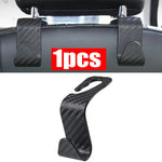 Universal Car Seat Headrest Hook | Auto Back Seat Storage Organizer Hanger detail view