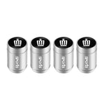 4Pcs Car Tire Valve Caps Metal Dust Proof Caps | Universal Fit for Most Vehicles lifestyle view