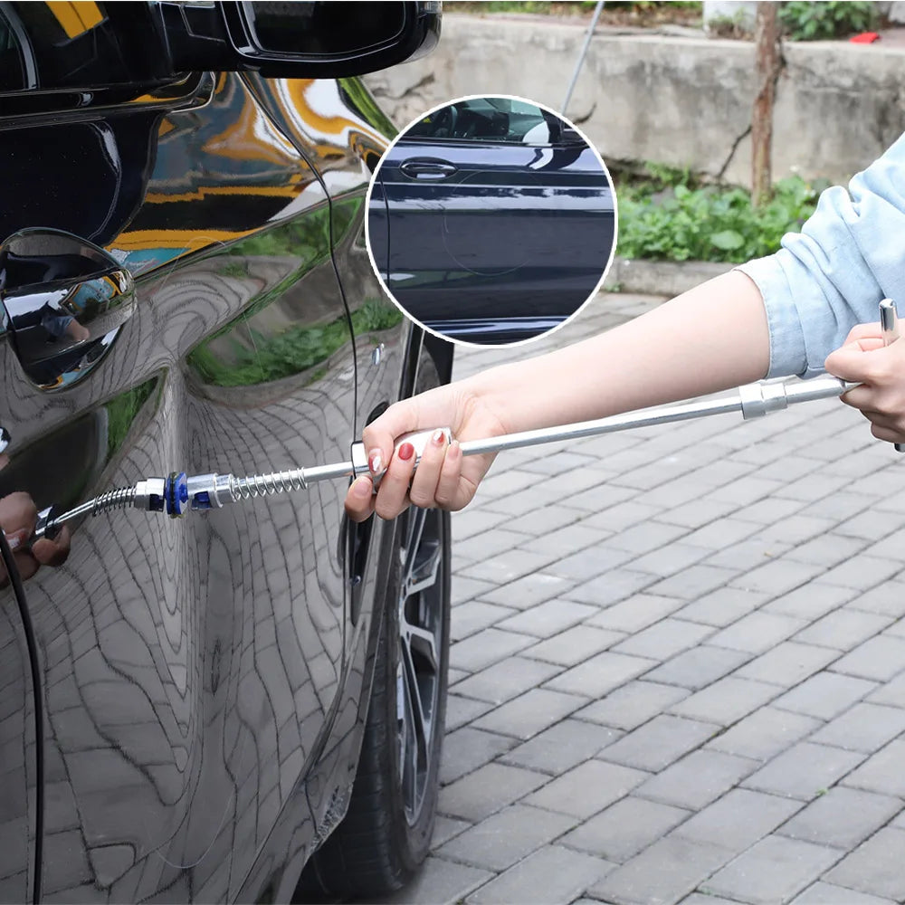 Car Body Repair Dent Removal Tools, Dent Paintless Dent Removal Kit, Suction Cup Slide Hammer for Small &Large Dent Hail Damage
