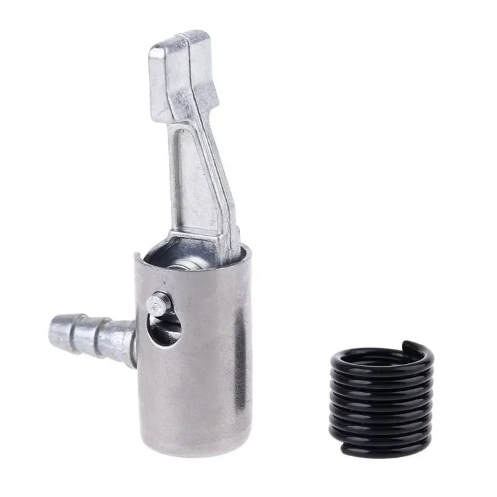 Tire Inflator Pump Adapter Connector Clip-On | 6mm Hose Compatible additional angle