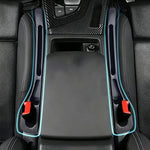 2Pcs Car Seat Gap Filler With Key & Phone Holder, Durable EVA Multi-Slot Auto Interior Storage Organizer Accessories