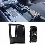 For Audi A6 A7 C8 2019-2023 Front Armrest Cup Holder Assembly | Car Interior Trim Acce close-up view