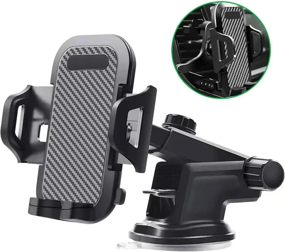 3-in-1 Universal Car Phone Mount Holder CradleDashboard Windshield Air Vent Suction Cup Holder for i