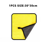 Heavy Duty Microfiber Car Wash Towels | Absorbent Lint Free Cleaning Cloths lifestyle view