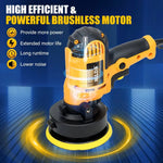 HILDA Electric Car Polisher | Adjustable Speed Waxing & Scratch Repair Tool alternate view