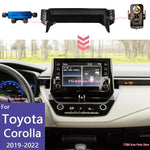 For Toyota Corolla E210 2019 2020 2021 2022 Car Phone Holder Dual Bases Stand Wireless Charging Mobile Mounts Axio Accessories