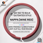 Faux Leather Steering Wheel Cover 38 cm additional angle