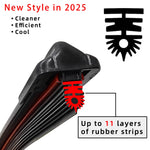 Car Front Windshield Wiper Blade 11 Layer Rubber Strip Wiper Blade J/U-Shaped Wiper Blade 14"15"16"17"18"19"20"21"22"24"26"28"