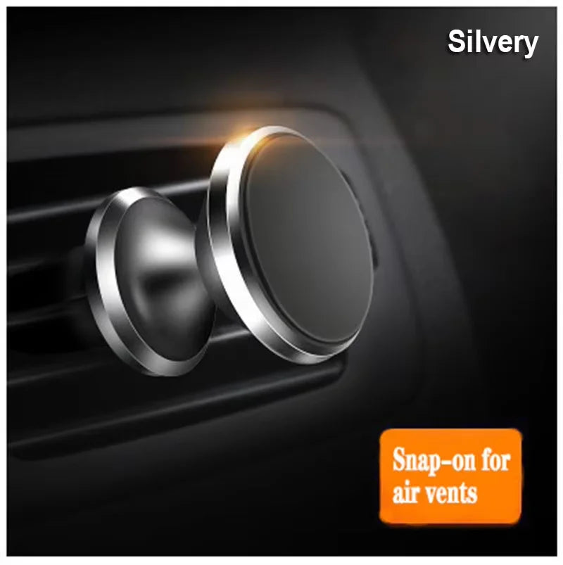 Magnetic Car Phone Holder With Air Vent Clip, 360 Degree Adjustable