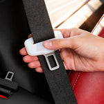 Auto Seat Belt Clip Silicone Sleeve Buckle Protector Anti Collision Pads Interior Panel Scratch Guard Car Styling Accessories