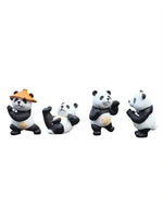 Panda Car Ornaments Set 4 Pcs additional angle