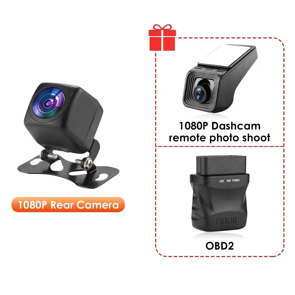 AHD Camera Packing Assistance Night Vision Auto Parking Reverse Camera Adjustable Bracket Universal For Hizpo Car Accessories