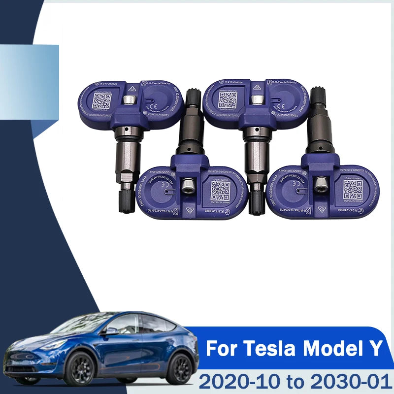 BLE TPMS Tire Pressure Monitor Sensor for Tesla Model 3 Y S X 2020-2025 | 1490701-01-B 1490701-01-C