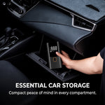 Portable Air Compressor Car Tire Inflator, Electric Tire Pump with LED Light, Digital Pressure Display, Auto Shut Off, Suitable for Car, Motorcycle, Bike, Ball, Emergency Tire Inflation